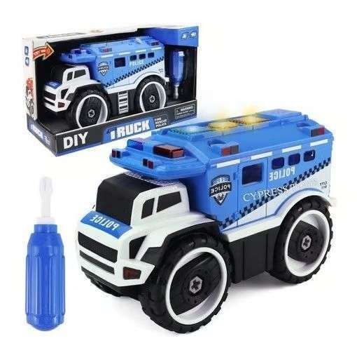 Juguete Camion Policia Camion De Emergencia Police Niños-0