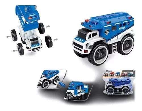Juguete Camion Policia Camion De Emergencia Police Niños-1
