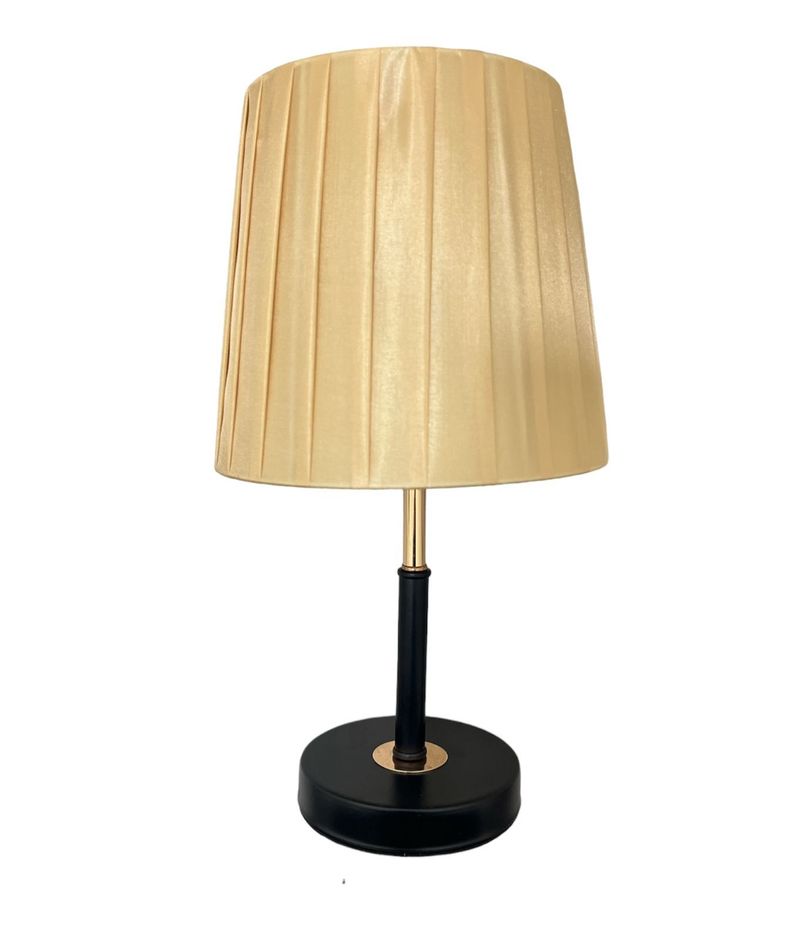 Lampara De Velador Lampara De Mesa Metal Plegable D Dorado