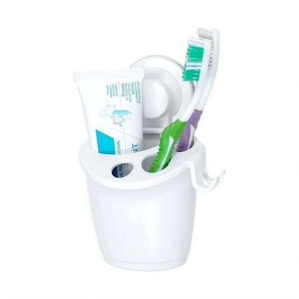 Soporte Cepillos De Dientes De Pared Con Ventosas-1