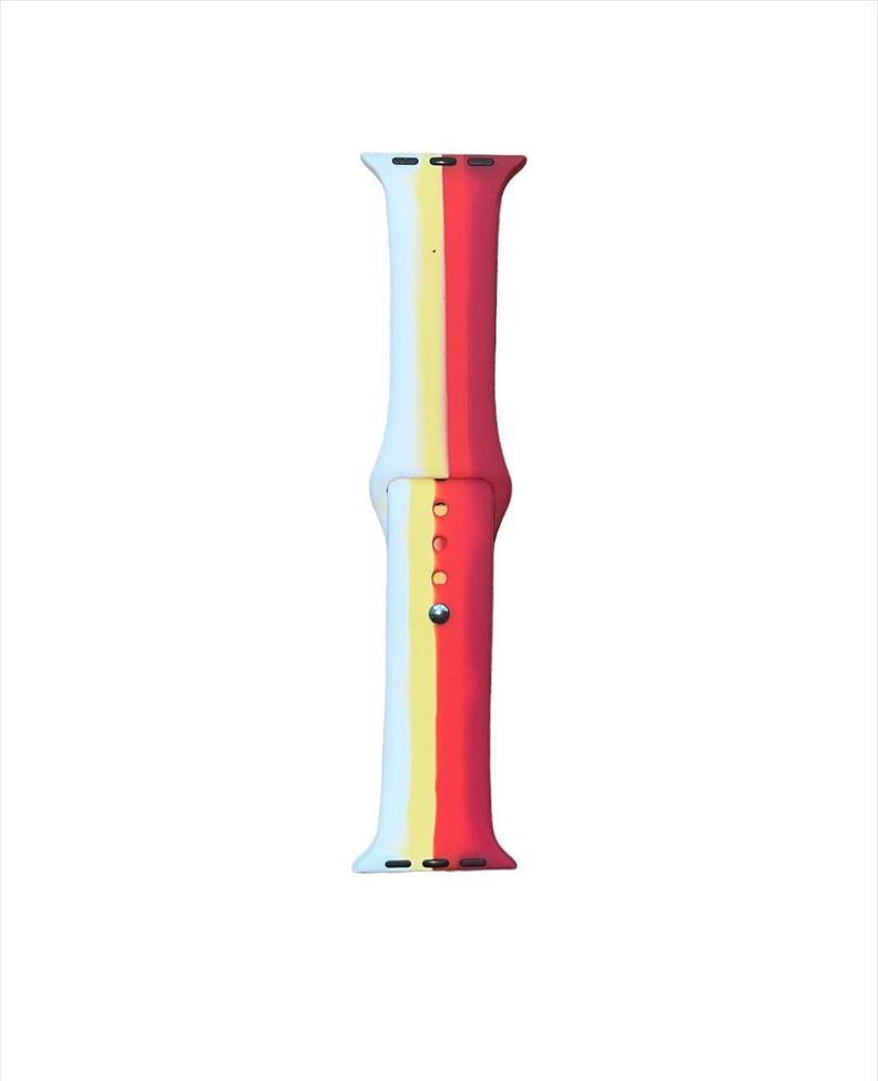 Correa Para AppleWatch Multicolor Silicona 38 40m-0