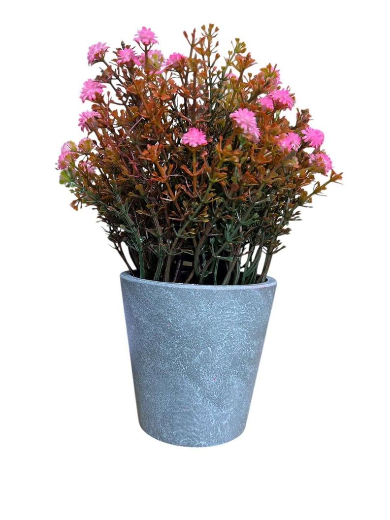 Macetero Planta Artificial Flores Maceta Decorativa Centro R-0