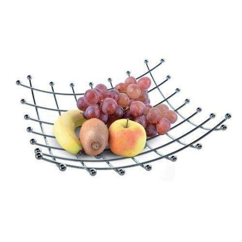 Cesta De Frutas Verduras Frutero Centro De Mesa Enmallado-1