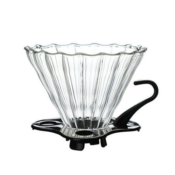 Dripper Vidrio Con Soporte Cafetera Hario 2 Tazas-0