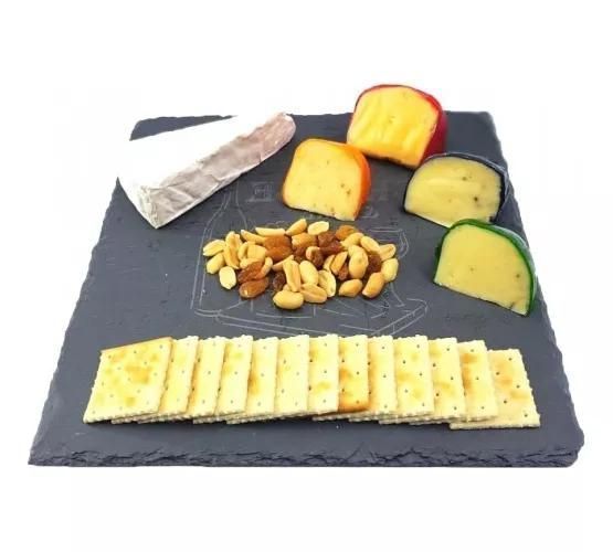 Tabla Cocktail Coctel Aperitivos Piedra Pizarra 30x40cm-0