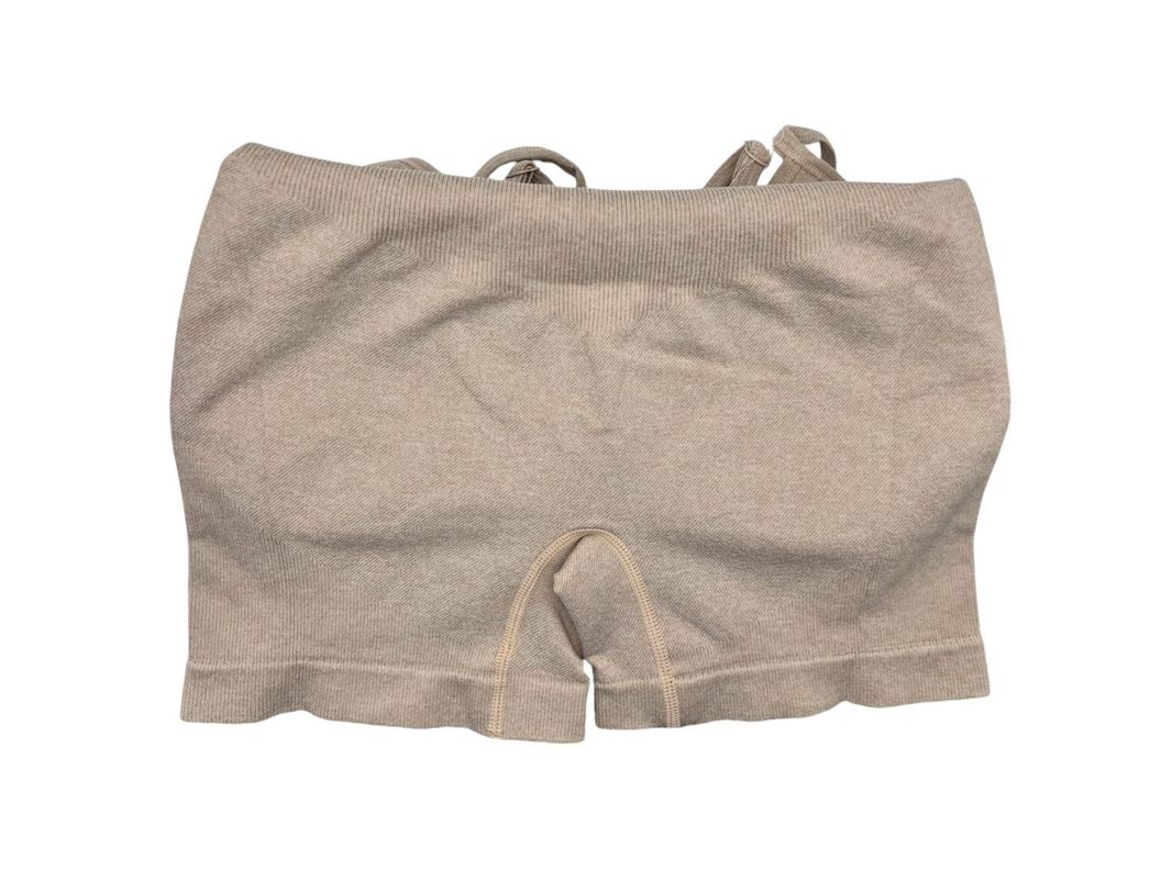 Mono Enterito Jumpsuit Deportivo Corto Mujer Gym Talla M Beige-4