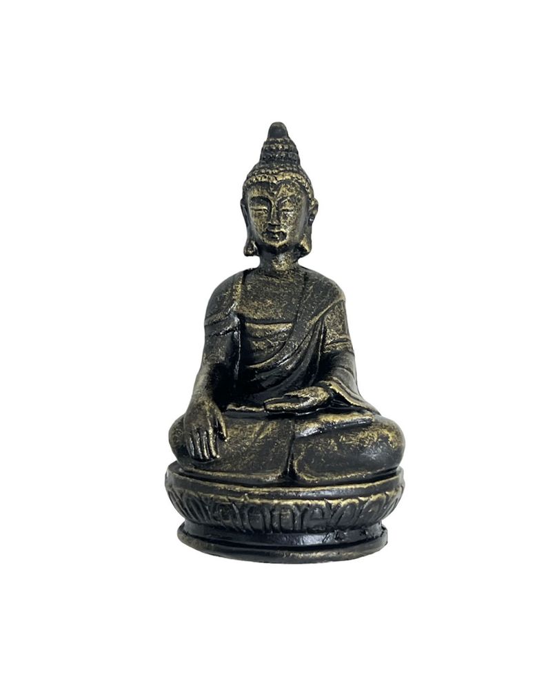 Buda Con Porta Incienso Decorativo Con Porta Vela-1