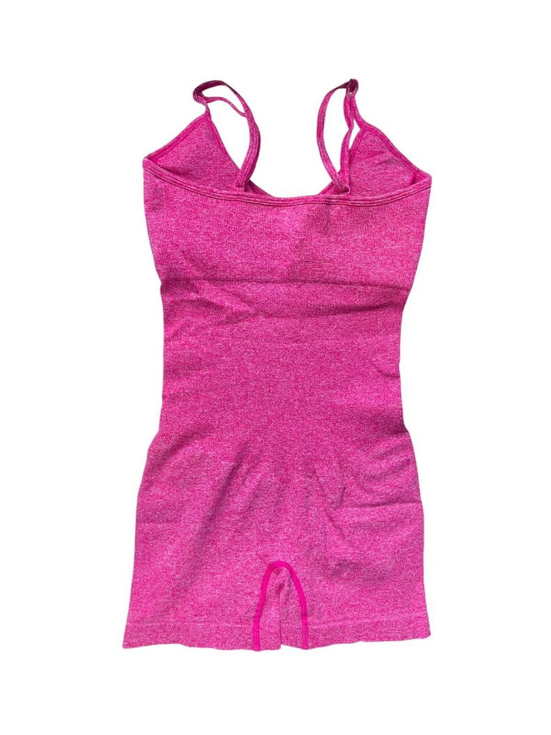 Mono Enterito Jumpsuit Deportivo Corto Mujer Gym Talla S F-1