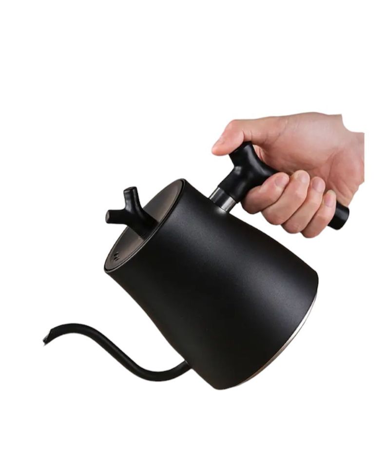 Tetera Acero Inoxidable Cuello Recto Te Agua Cafe 1,5lts-1