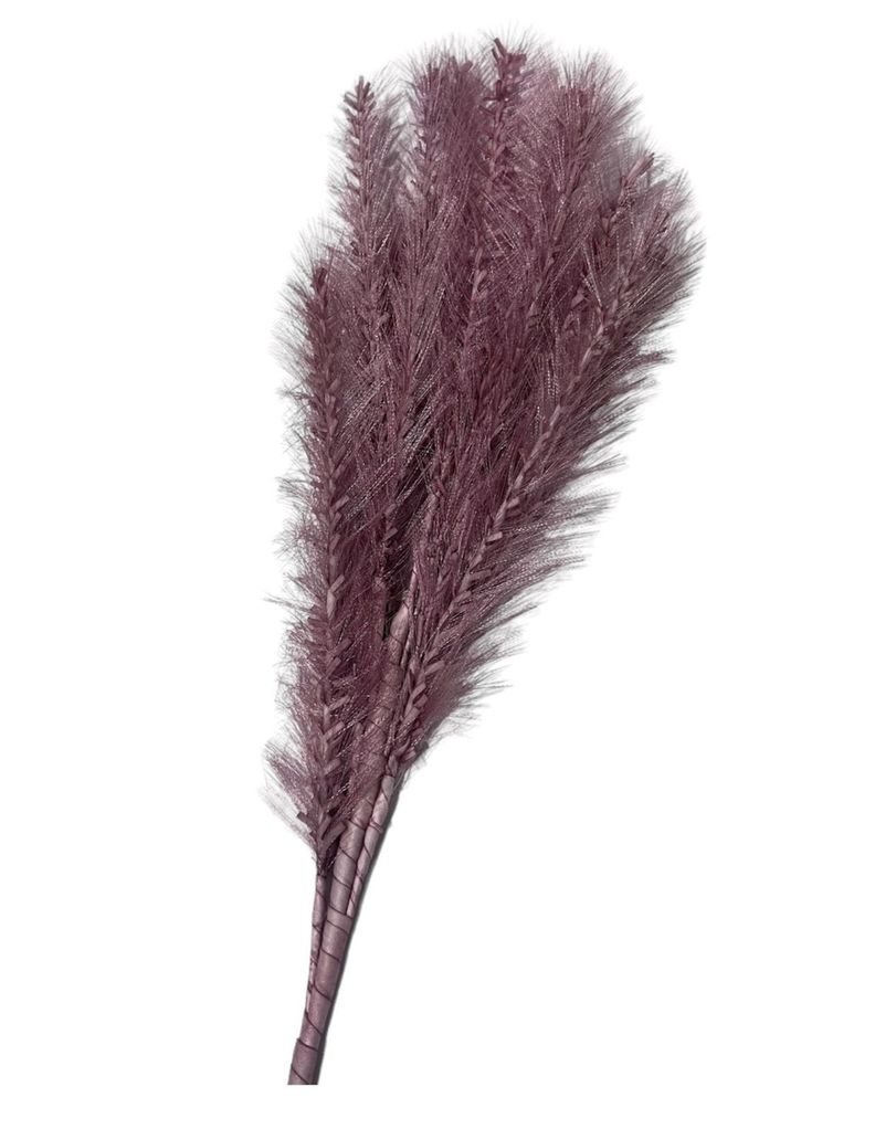 Flor Artificial Trigo Artificial Flores Decorativas 90cm Lila 0