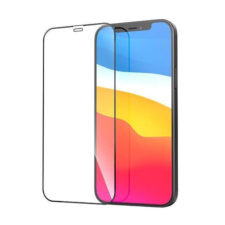 Lamina Vidrio Completa 5D Full Iphone 12 Pro Max-0