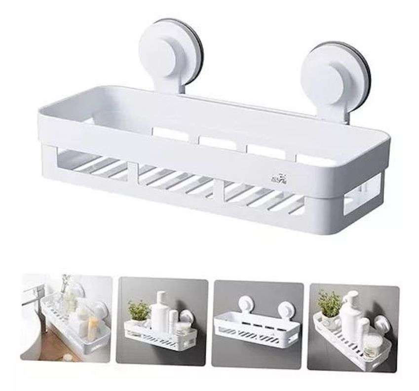 Repisa De Pared Organizador De Baño Colgante 30cm-1