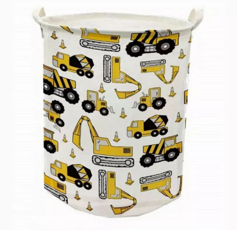 Cesto De Ropa Juguetes Diseños Infantil Canasto Tela-1
