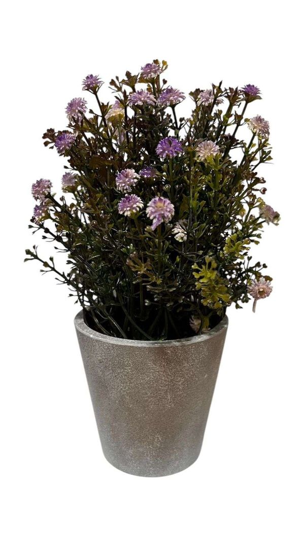 Macetero Planta Artificial Flores Maceta Decorativa Centro L-0