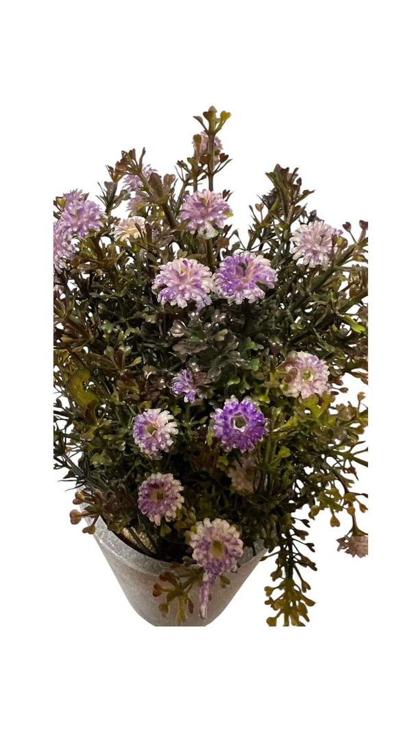 Macetero Planta Artificial Flores Maceta Decorativa Centro L-1