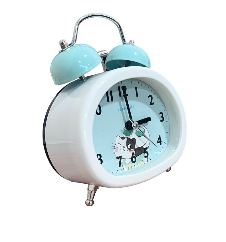 Reloj Despertador Reloj De Mesa Infantil Colores Pastel C-0