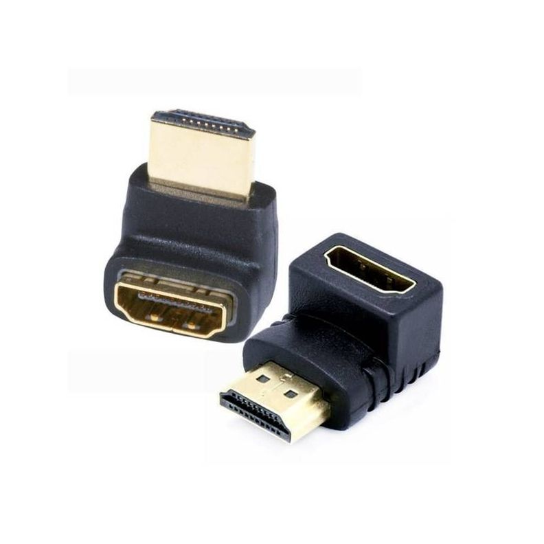 Adaptador HDMI de Macho a Hembra De Angulo Recto-0