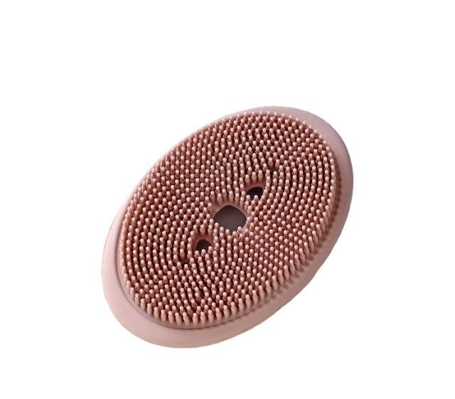 Jabonera con Cepillo de Limpieza de Silicona Porta Jabon-0