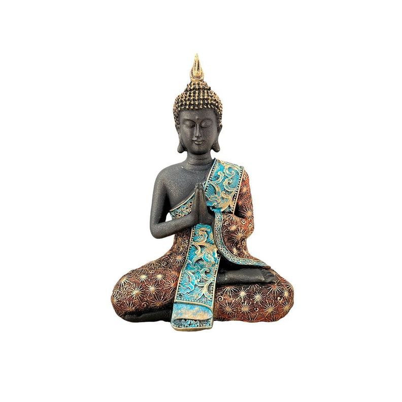 Buda Meditación Buda Meditando Figura Decorativa Adorno-0