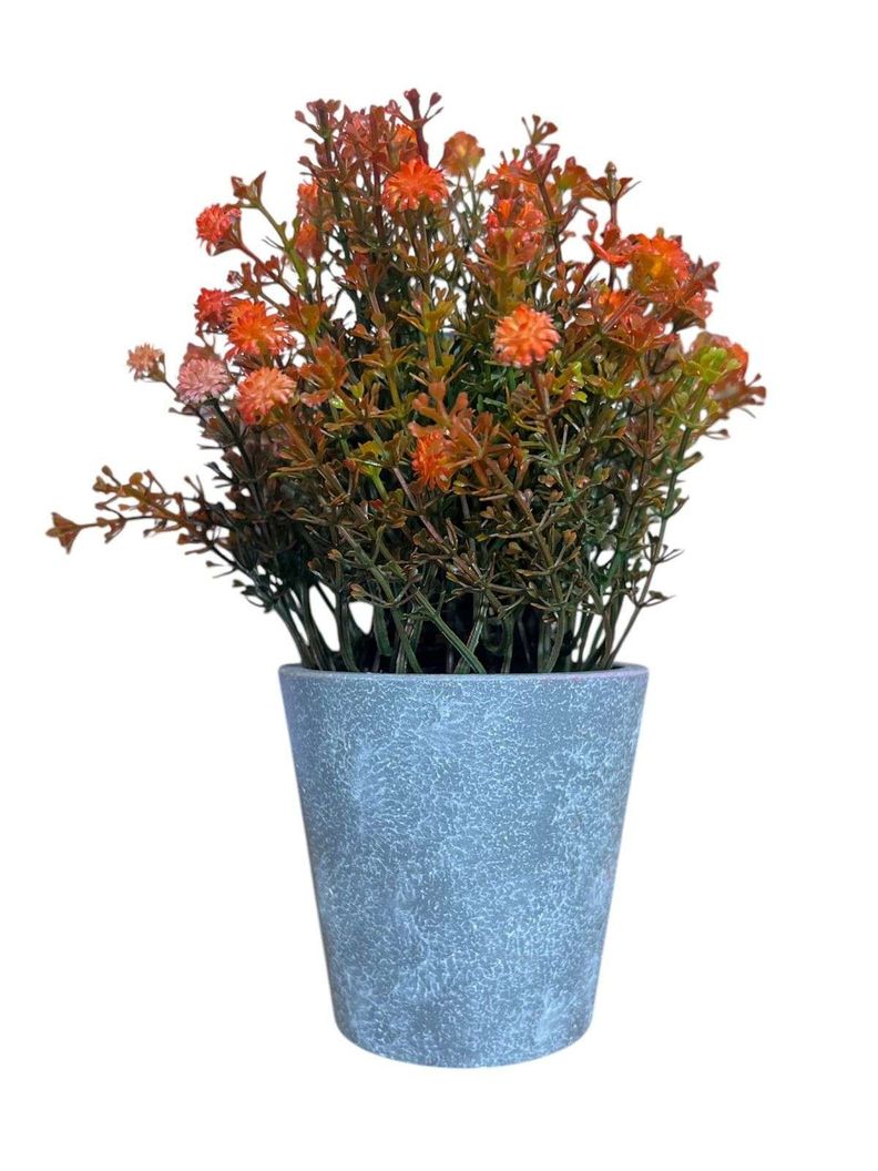 Macetero Planta Artificial Flores Maceta Decorativa Centro N-0
