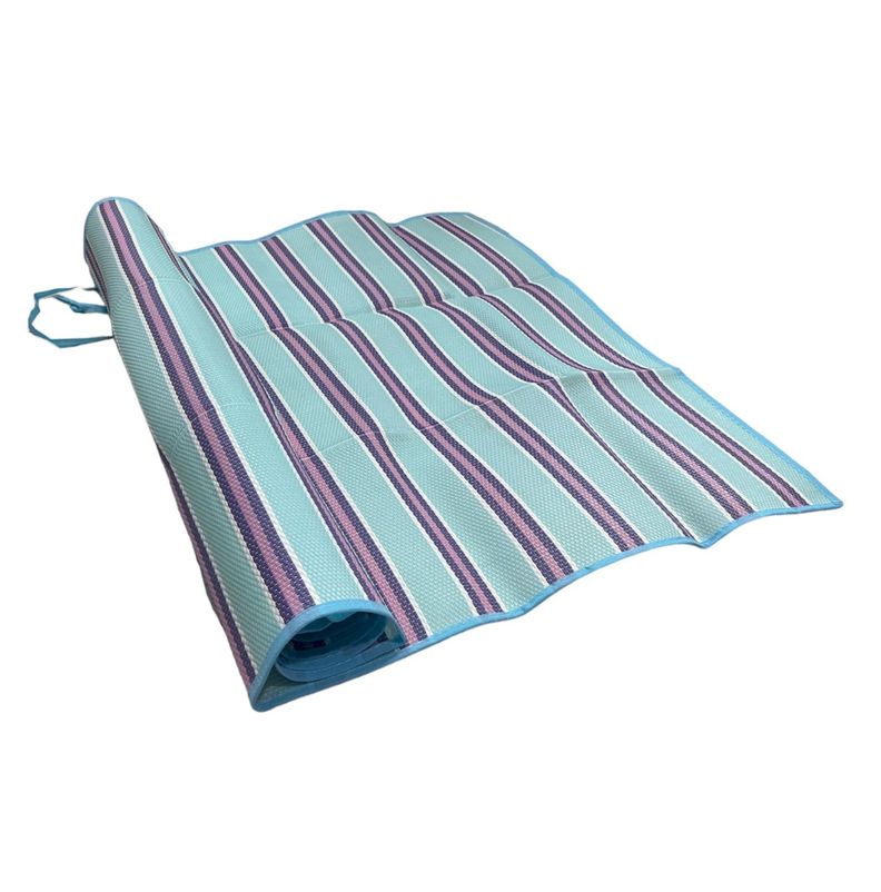 Esterilla De Plastico Estera Plegable Verano Playa Picnic R-0