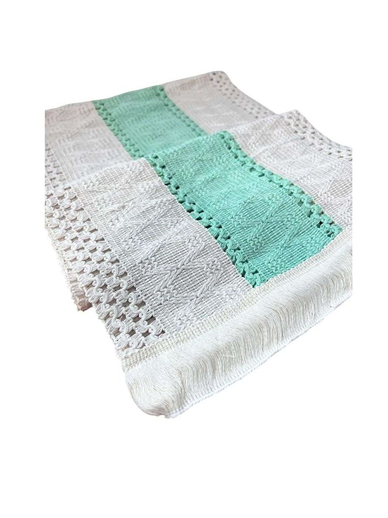 Mantel Camino De Mesa Rectangular Yute Linea 180x30cm V-1