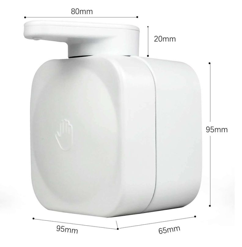 Dispensador Jabón Alcohol Gel Plastico De Pared Ventosas-1