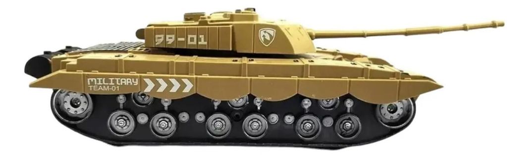 Juguete Carro Camion Tanque De Guerra Militar Especial Army Amarillo