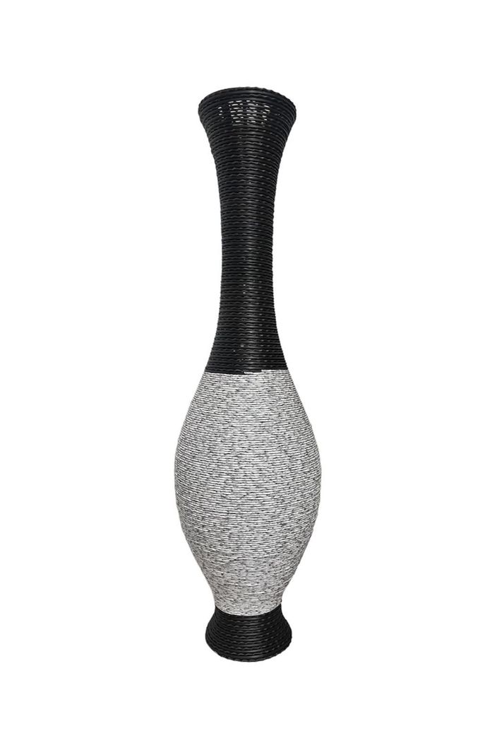 Florero Jarron Decorativo Florero Tejido Moderno 100cm M15-1