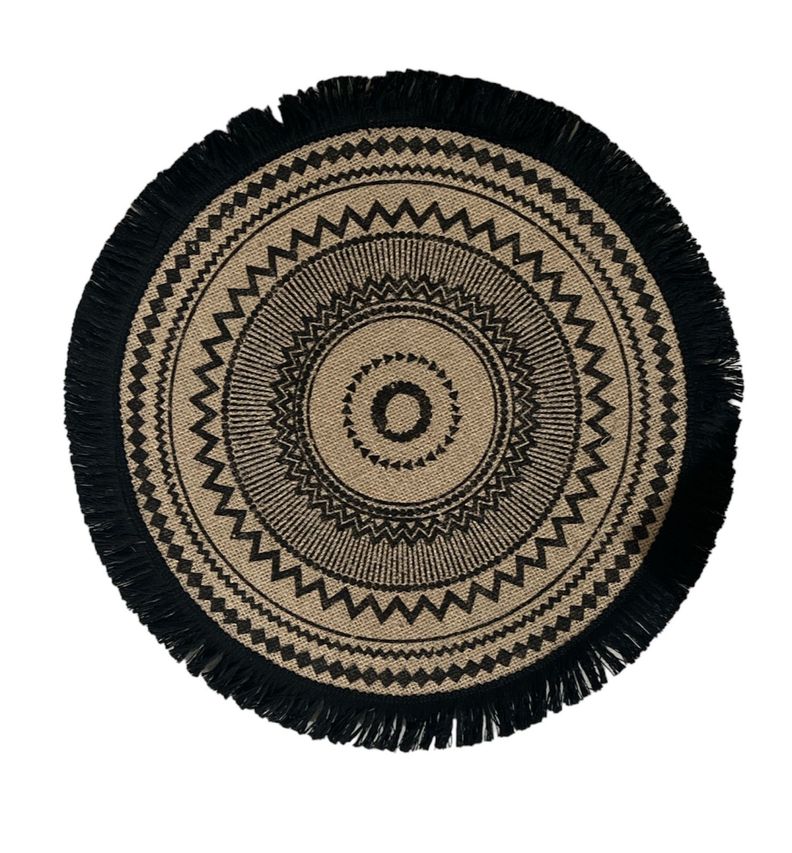 Set 4 Individuales Mantel De Mesa Pack 4 Individual Bohemio L-1