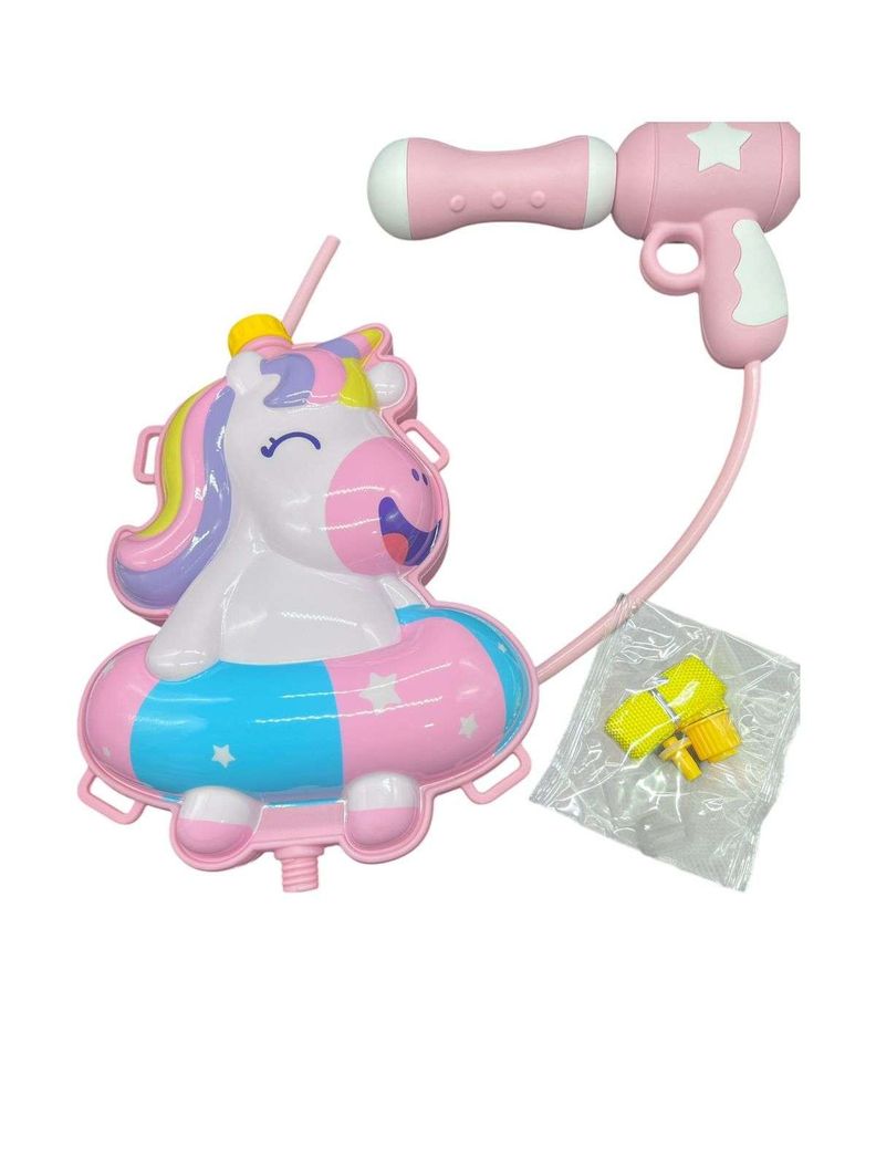 Mochilas Lanza Agua Pistola Lanza Lanzador De Agua Unicornio IN-0