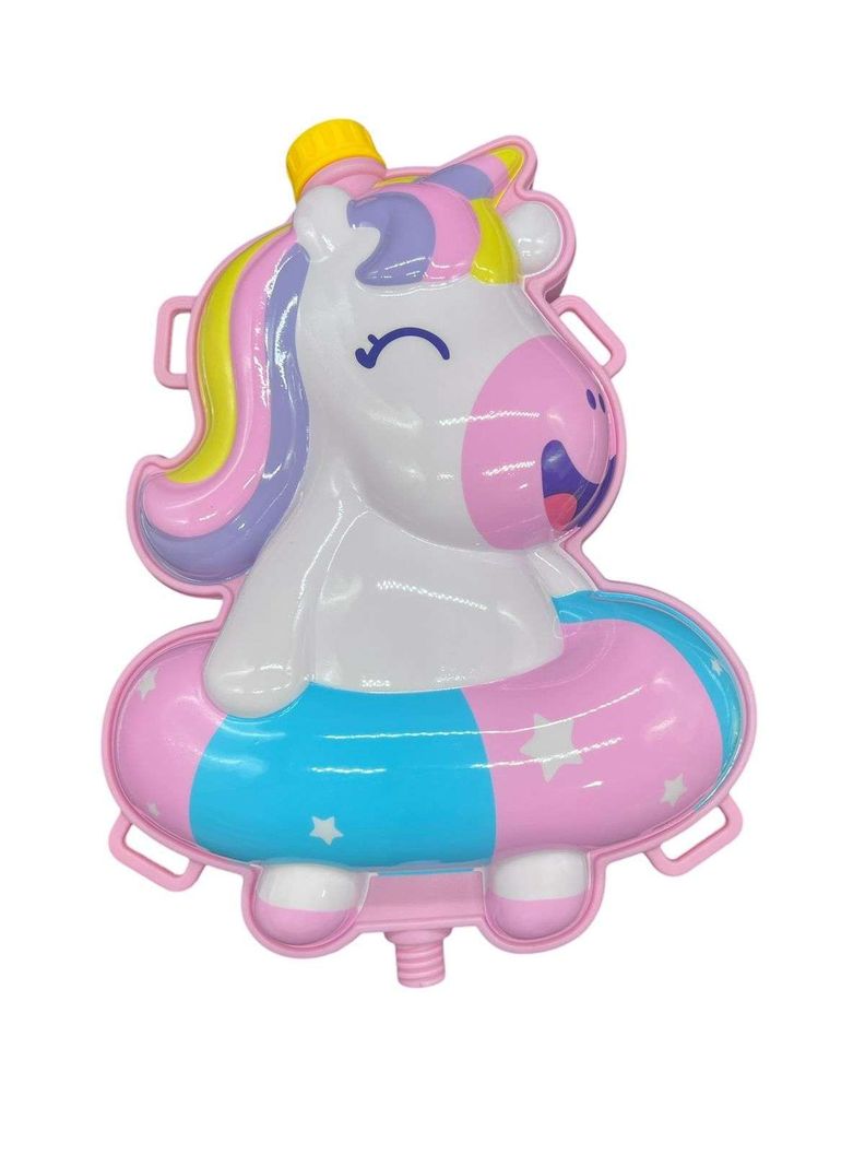 Mochilas Lanza Agua Pistola Lanza Lanzador De Agua Unicornio IN-1