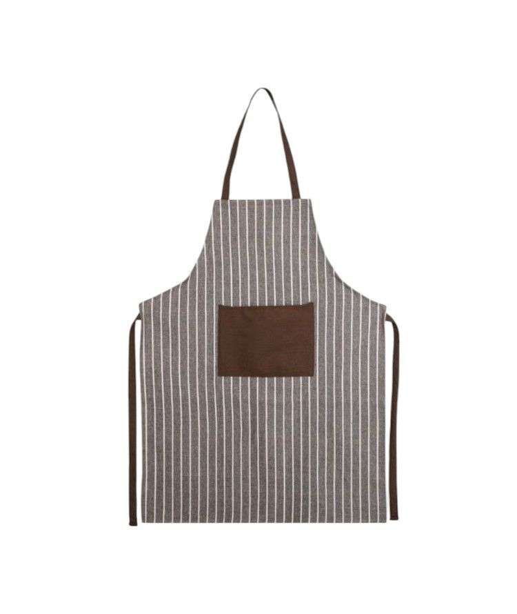 Mandil Delantal Largo Cocina Chef Mesero Pintor Lineas C-0