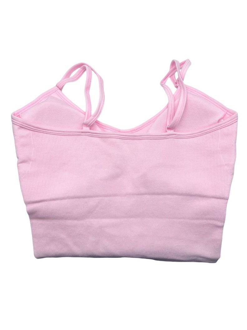 Mono Enterito Jumpsuit Deportivo Corto Mujer Gym Talla M Rosa-3