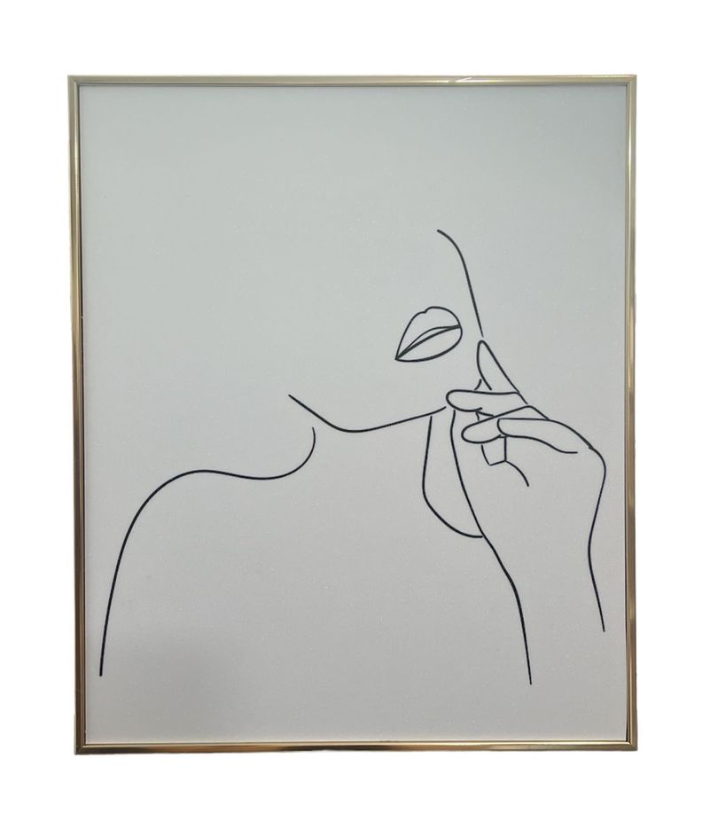 Cuadro Decorativo Minimalista Elegantes Pintura 30x20cm 368-0