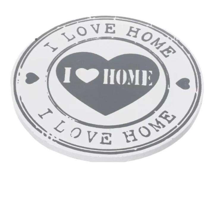Posavasos Decorativo 4 Piezas Set 4 Posavasos Madera Home-0