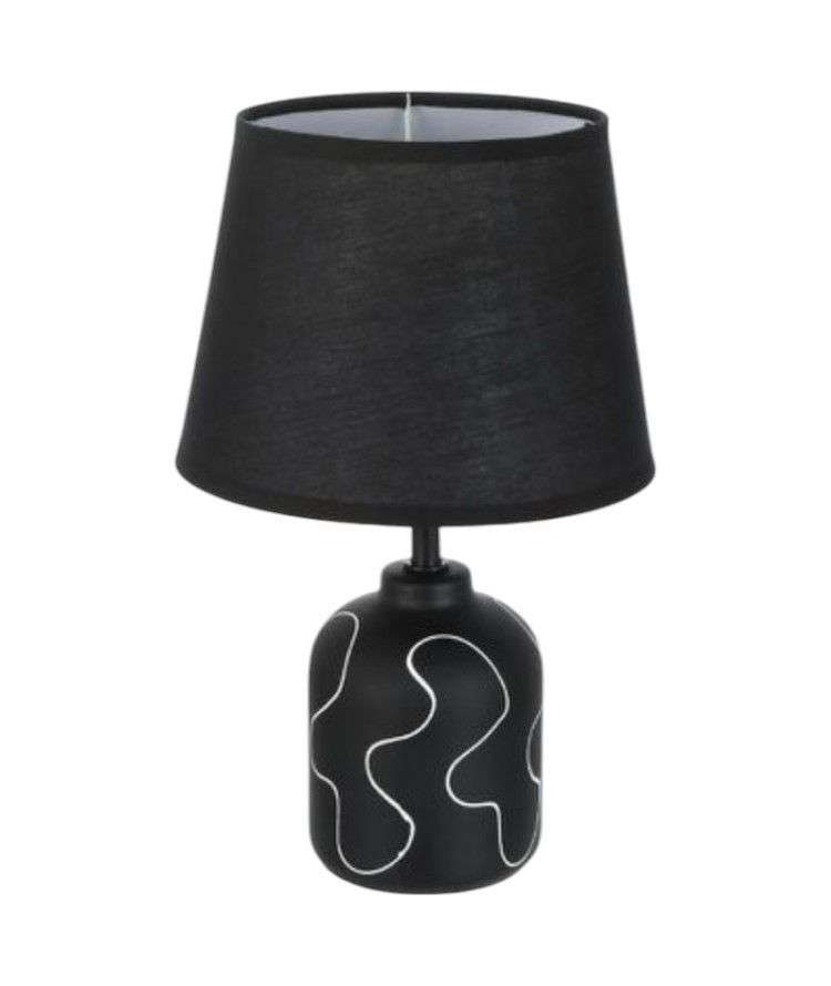 Lampara De Velador Lampara De Mesa Diseño De Curvas N-0