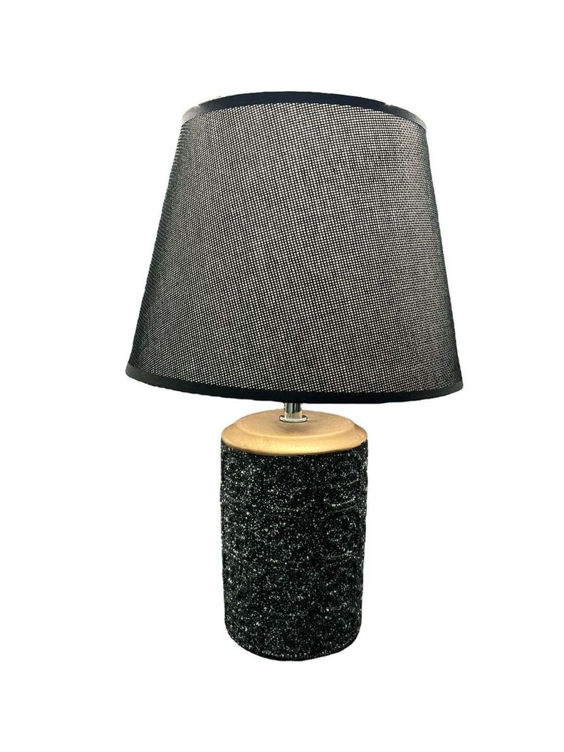 Lampara De Velador Lampara De Mesa Diseño Manchado Ceramica N-0
