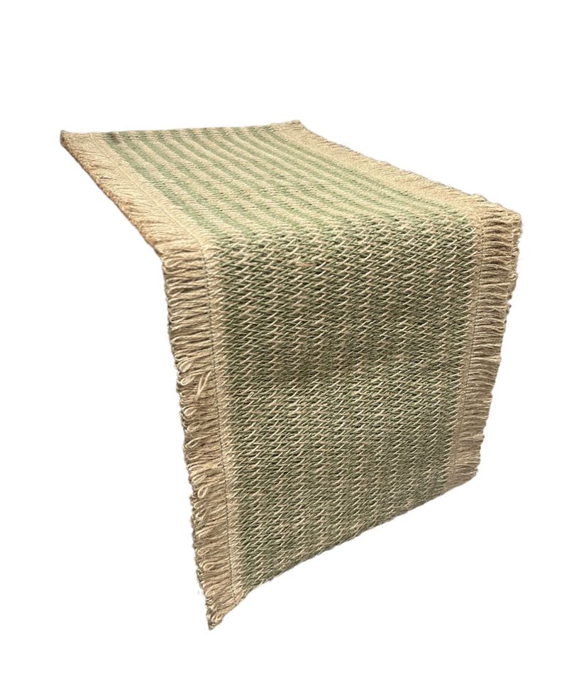 Mantel Camino De Mesa Rectangular Tejido Resistente 146x31cm-0