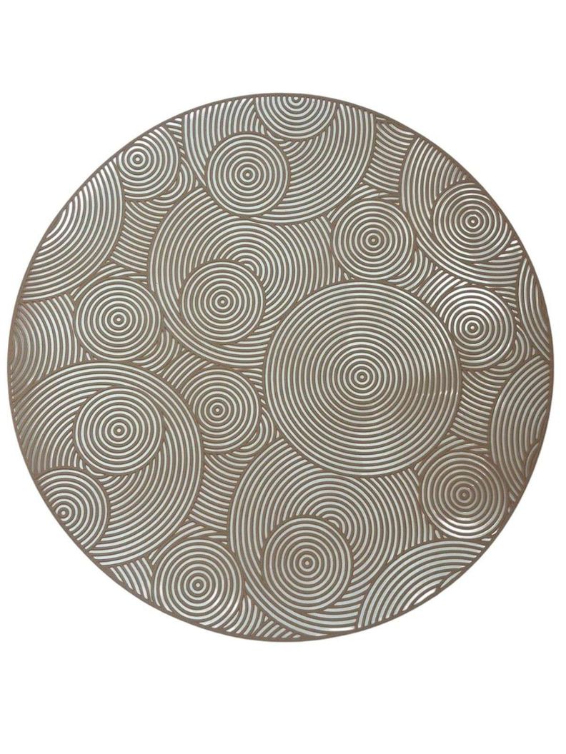 Set 6 Individuales De Mesa Pack 6 Modelo Circulos Circle C-0