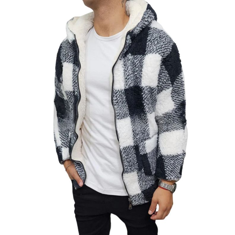 Chaqueta Leñadora Unisex Reversible Invierno. Calidad Premium 050-4
