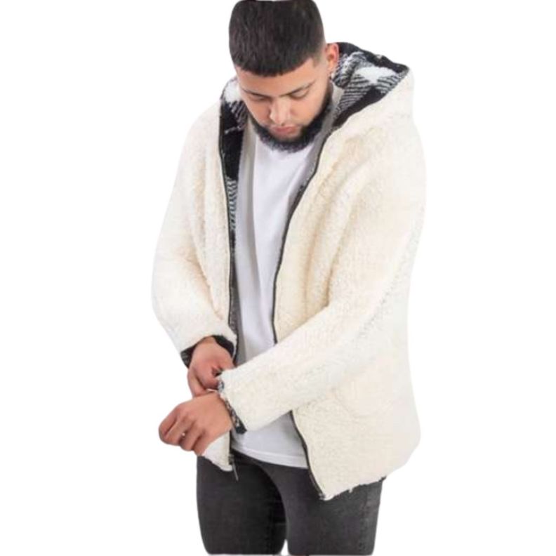 Chaqueta Leñadora Unisex Reversible Invierno. Calidad Premium 050-7