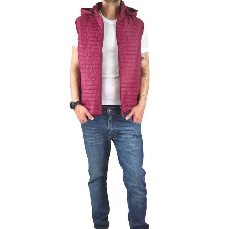 Parka Sin Mangas Hombre Chaqueta Premium Excelente Calidad H72-1