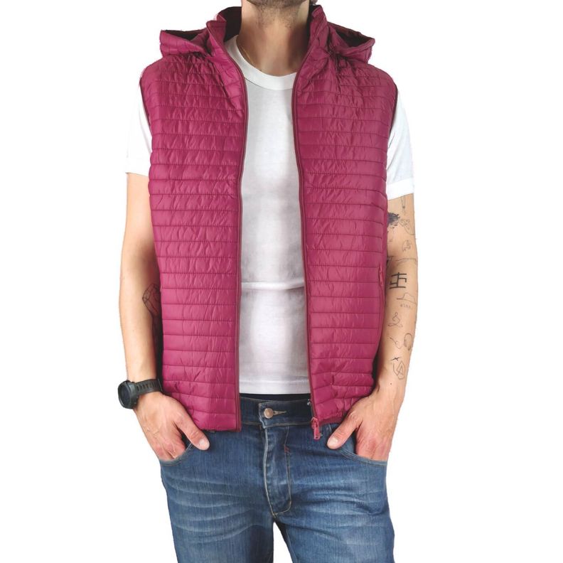 Parka Sin Mangas Hombre Chaqueta Premium Excelente Calidad H72-2
