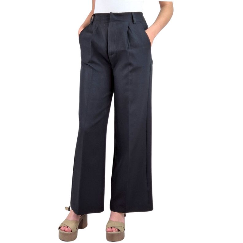 Pantalón Sastrero Mujer Vestir Semi Formal Casual Tiro Alto 056-2