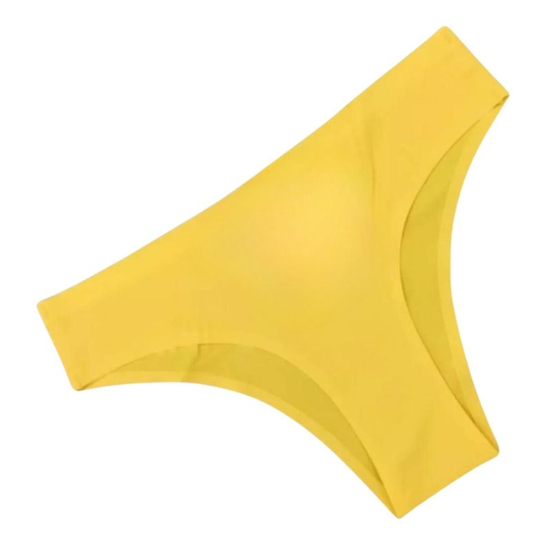Pack 2 Calzón Juvenil Mujer Amarillo Año Nuevo Tanga 342-0