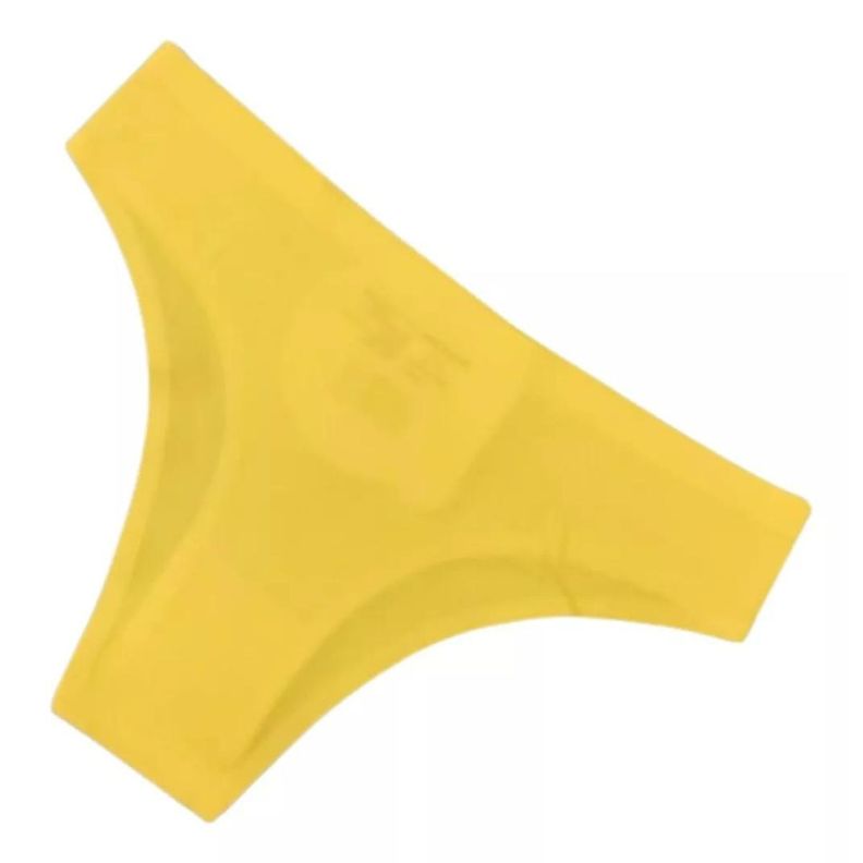 Pack 2 Calzón Juvenil Mujer Amarillo Año Nuevo Tanga 342-1