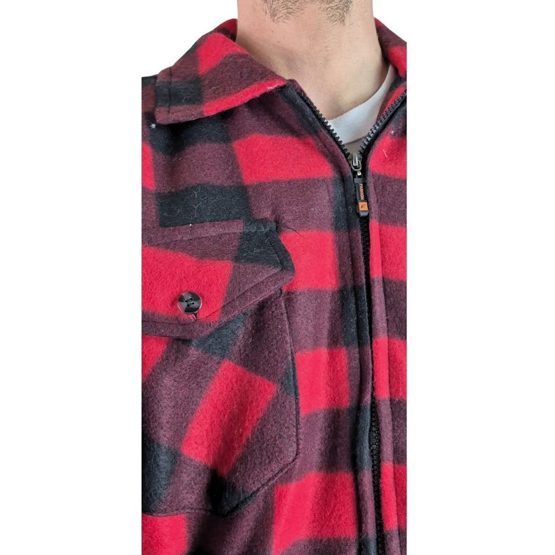 Chaqueta Hombre Invierno Leñadora A Cuadros Forrada Chiporro A178-4