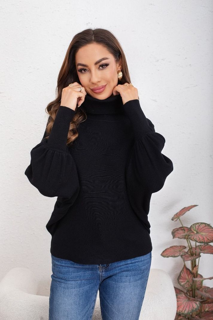 Sweater Mujer Manga Muercielago Larga Tejido Colores 5062-1