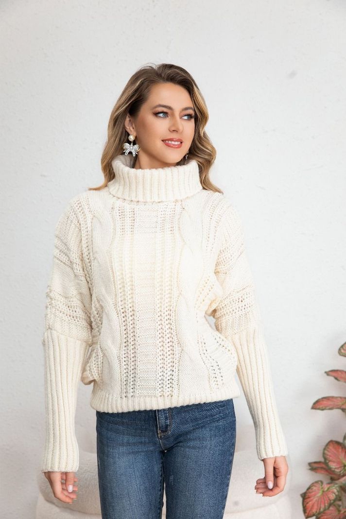 Sweater Lana Mujer Otoño Invierno Grueso Diseños 7015-1